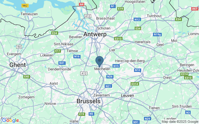 Kaart met locatie Het Anker